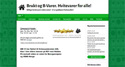 Desktop Screenshot of bruktogbvarer.com